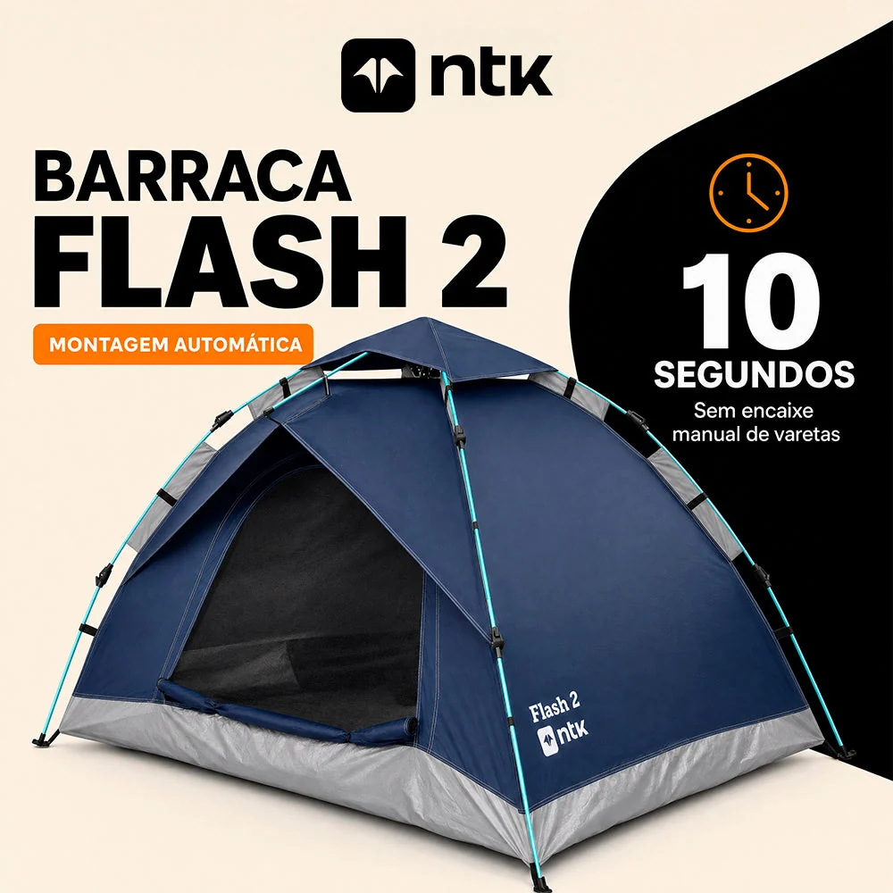 Barraca Automática Flash 2 Pessoas NTK - Image 3
