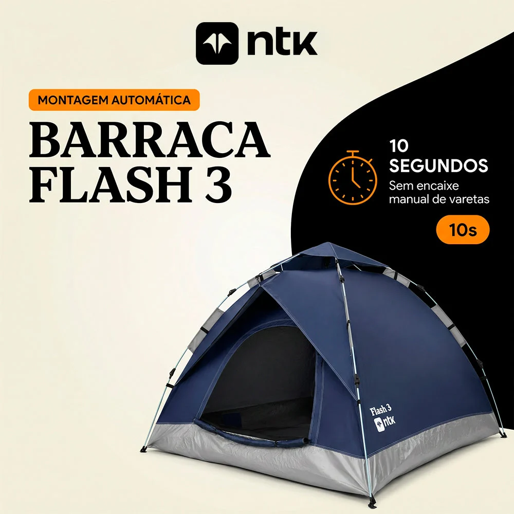 Barraca Automática Flash 3 Pessoas NTK - Image 3