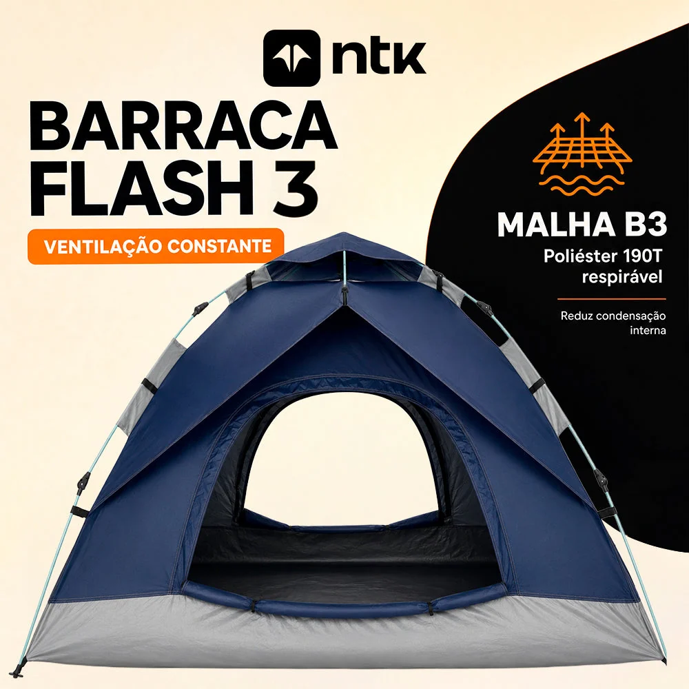 Barraca Automática Flash 3 Pessoas NTK - Image 7