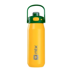 Garrafa Térmica Isomax Brasil 750ml NTK Bebidas Geladas por 24h e Quentes por 8h | Especial Copa do Mundo