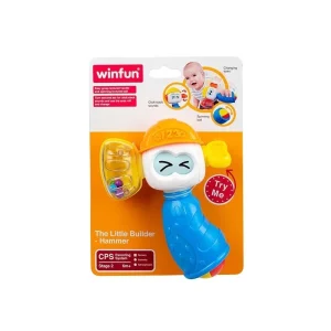 Chocalho Interativo Martelo Sr. Construtor Winfun