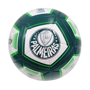 Bola De Futebol PVC/ PU Numero 5 Palmeiras Verde E Branco