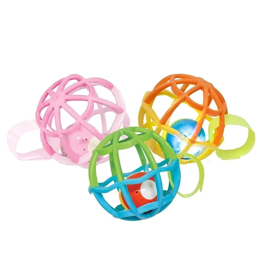 Brinquedo Para Bebe Baby Ball Luz E Som Sortido Buba - Image 3