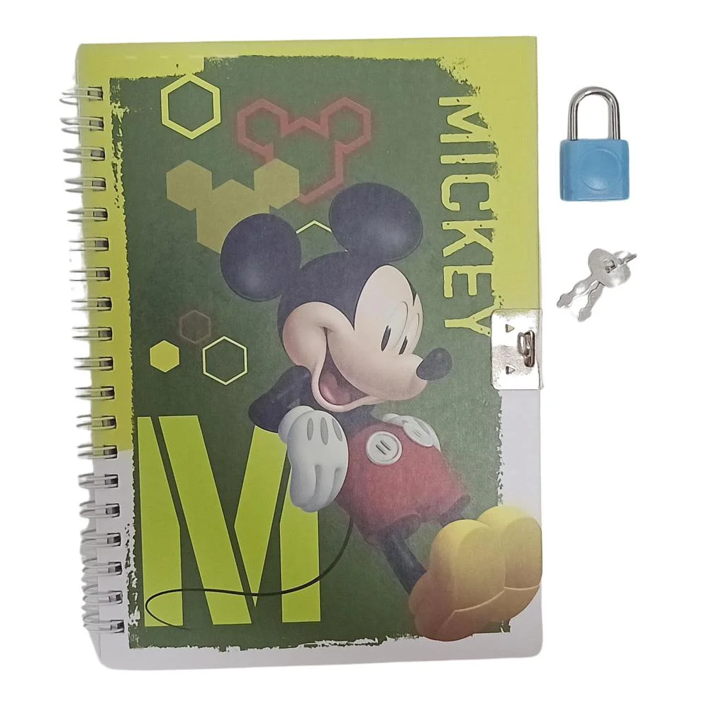 Diario Infantil Mickey Com Cadeado 48 Folhas - Image 5