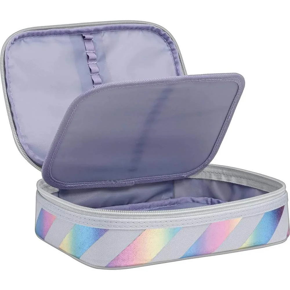 Estojo Box Academie Tilibra Listras E Poas Holografico - Image 4