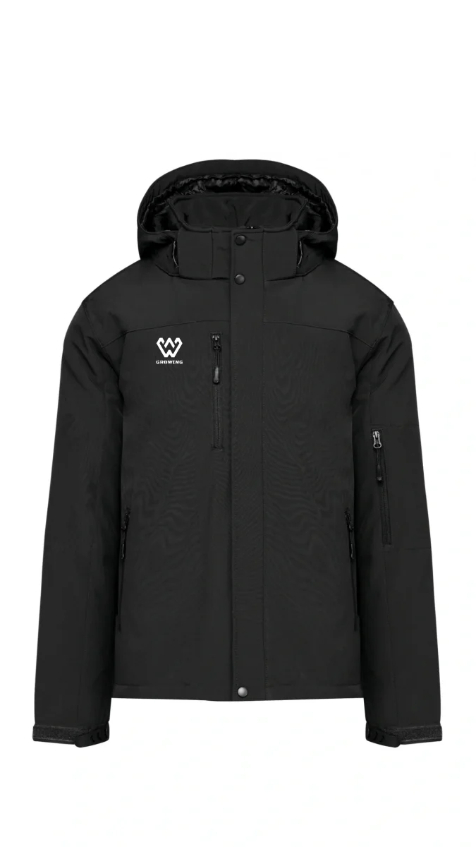 Parka softshell acolchoada com capuz GROWING SPORTS - Image 2