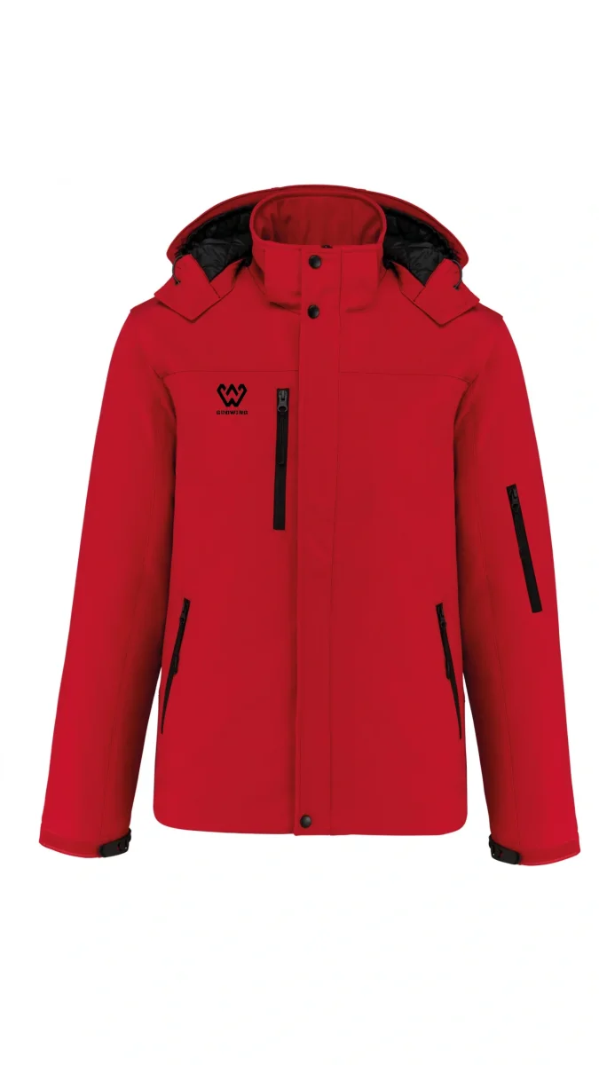 Parka softshell acolchoada com capuz GROWING SPORTS - Image 8