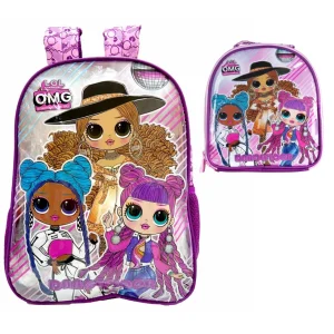 Kit Mochila De Costas LOL MGA Dancefloor G + Lancheira