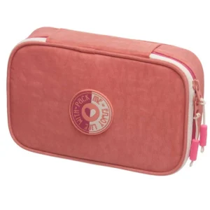 Kit Mochila Rodinha Crinkle Pack Me + Lancheira+ Estojo Box
