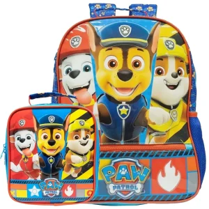 Kit Mochila de Costa Grande+Lancheira Patrulha Canina Xeryus