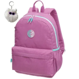 Mochila de Costas Juvenil Crinkle Pack Me Life Com Chaveiro