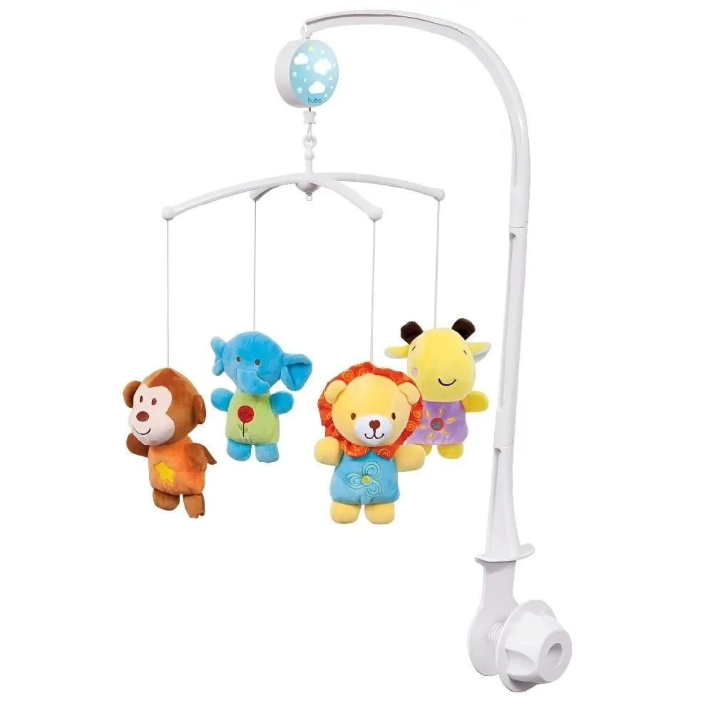 Mobile Musical Safari Animais De Pelucia Buba 6697 - Image 3