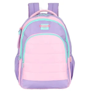 Mochila De Costas UP4YOU Candy Rosa E Roxo Luxcel
