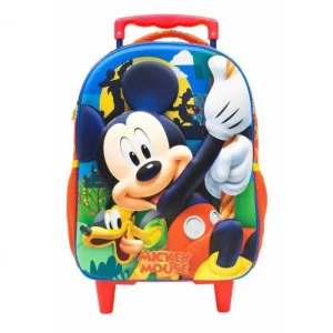 Mochila de Rodinha Infantil Mickey 16 Grande Y 10520 Xeryus