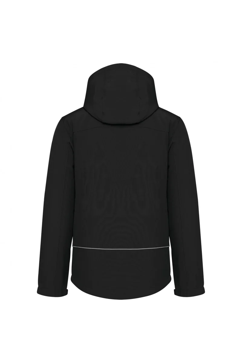 Parka softshell acolchoada com capuz GROWING SPORTS - Image 4