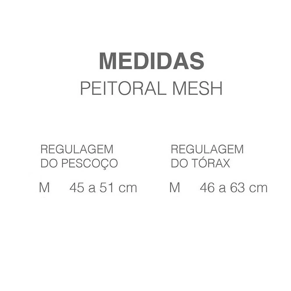 Peitoral Coleira Mesh Colmeia Tamanho M Meemo - Image 4