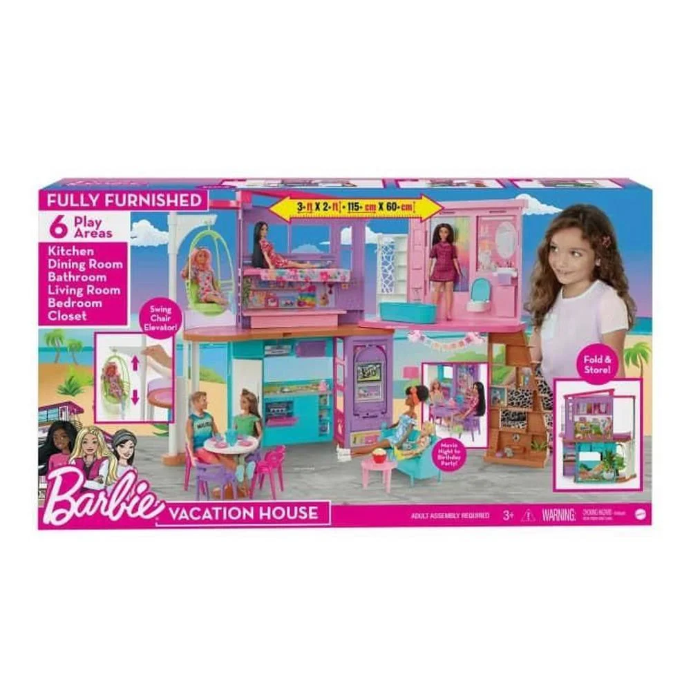 Playset Barbie Casa de Ferias – Malibu – HCD50 – Mattel - Image 3