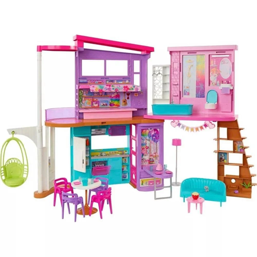 Playset Barbie Casa de Ferias – Malibu – HCD50 – Mattel