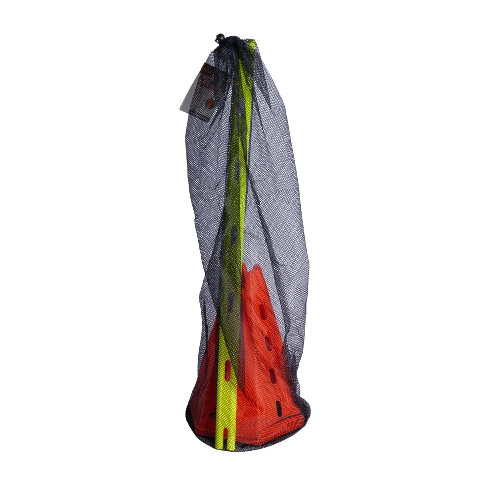 Cones Treino 20x30cm PE PVC T266 Laranja Amarelo Acte - Image 7