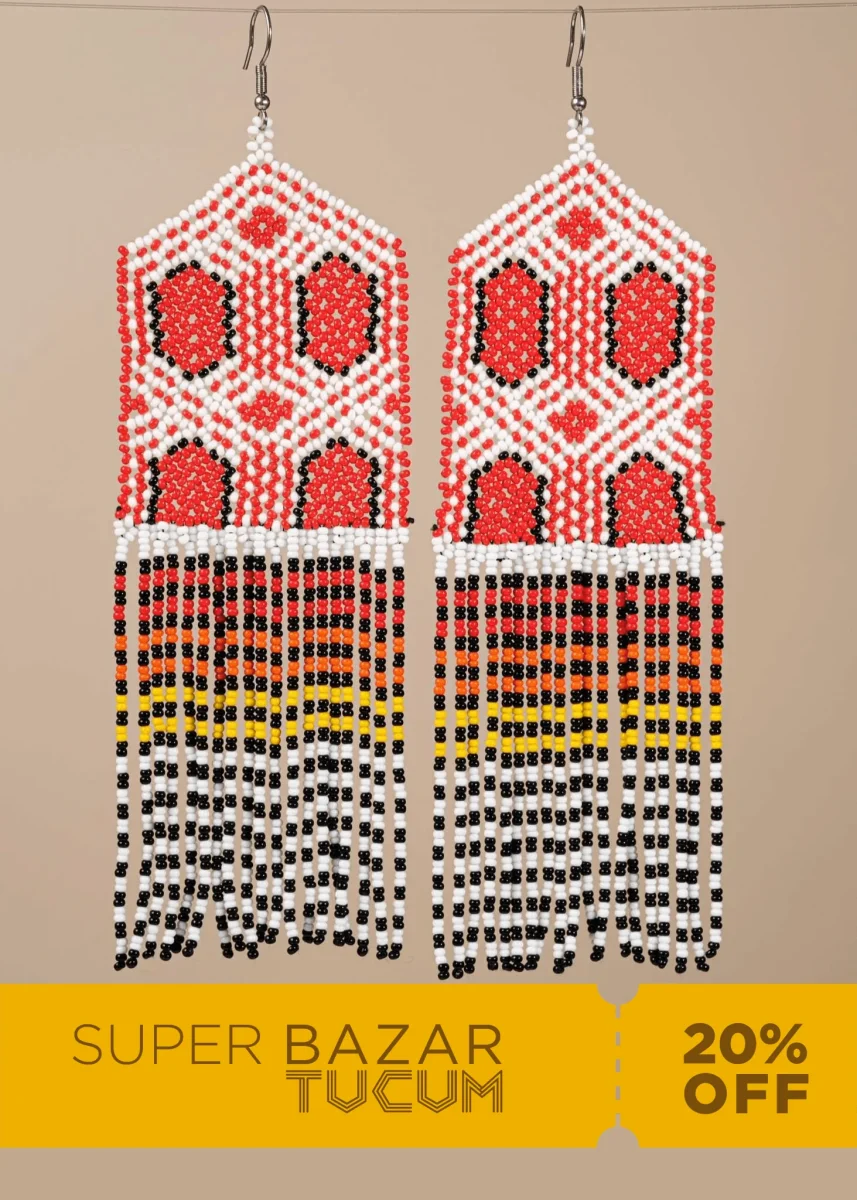 Brincos Kayapó - Joia Indígena - Image 2