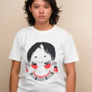 Camiseta Menire - Arte indígena Kayapó