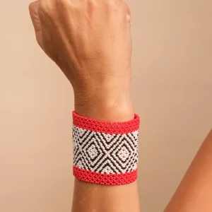 Pulseira Waurá - Joia Indígena