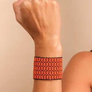 Pulseira Waurá - Joia Indígena