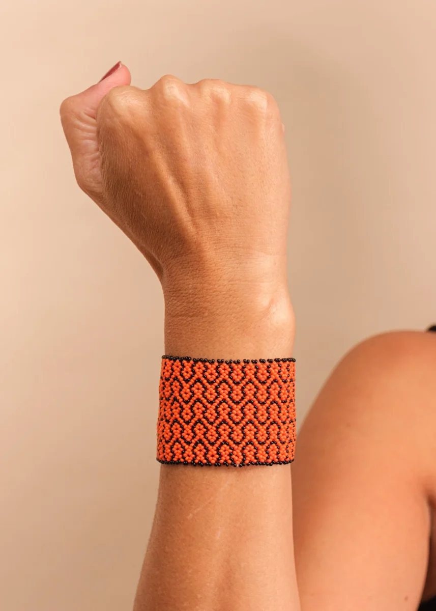 Pulseira Waurá - Joia Indígena