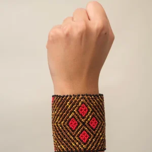 Pulseira Waurá - Joia Indígena