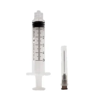 Seringa Hipodérmica Com Agulha Luer Lock - Caixa com 100 unidades- Medix