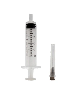 Seringa Hipodérmica Com Agulha Luer Slip Kit com 100 unidades - Medix